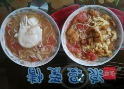 两种口味的番茄鸡蛋面的做法图解10