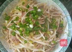 豆芽炒肉的做法图解7