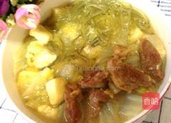 白菜猪肉炖粉条的做法图解16
