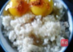 剩米饭鸡蛋饼的做法图解2