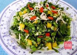 凉拌香椿芽的做法图解13