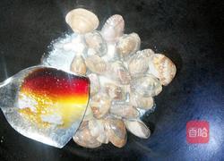 葱爆花蛤的做法图解6