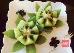 猕猴桃莲花的做法图解8