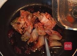 泡菜炒年糕的做法图解5