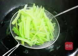 凉拌莴苣百叶丝的做法图解7