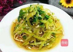 凉拌莴苣百叶丝的做法图解11