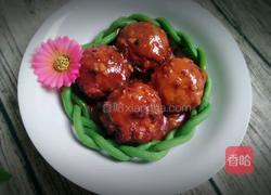 秘制红烧狮子头的做法图解13