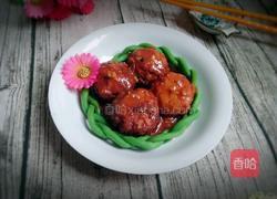 秘制红烧狮子头的做法图解14