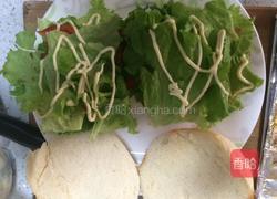 奥尔良烤馒头鸡腿堡的做法图解10