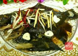 蚝汁蒸多宝鱼的做法图解10