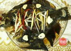 蚝汁蒸多宝鱼的做法图解9