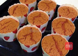 红丝绒戚风杯子蛋糕的做法图解19