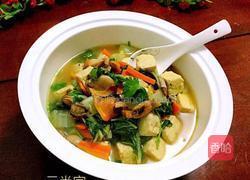 白菜炖冻豆腐的做法图解12