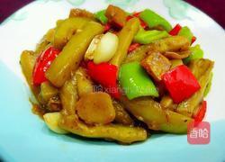 咸鱼烧茄子的做法图解12