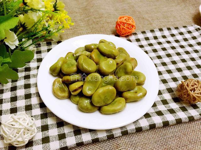 蒜香青蚕豆