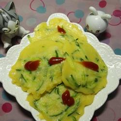 黄瓜鸡蛋饼的做法[图]