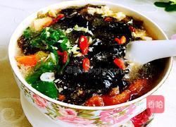 番茄紫菜蛋汤的做法图解13