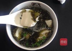 紫菜豆腐汤的做法图解5