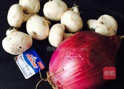 黄油口蘑的做法图解1