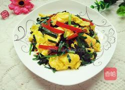 韭菜鸭蛋的做法图解10