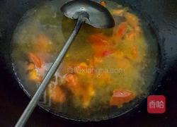 番茄鸡蛋菠菜汤的做法图解4