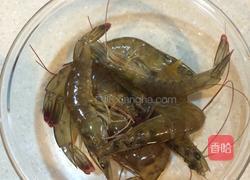 日本豆腐蒸虾仁的做法图解1