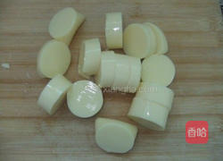 日本豆腐蒸虾仁的做法图解2