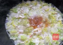 小白菜炖豆腐的做法图解5