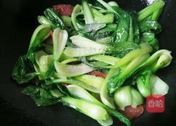 炒油菜的做法图解5