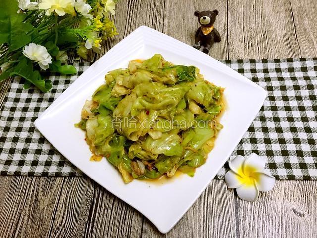 干锅手撕卷心菜