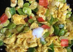 蚕豆米炒鸡蛋的做法图解10