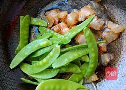 青扁豆炒腊肉的做法图解10