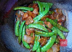 青扁豆炒腊肉的做法图解13