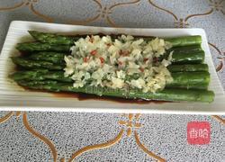 蒜蓉白灼芦笋的做法图解6
