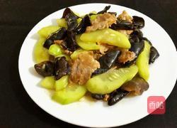 木耳肉片炒青瓜的做法图解12