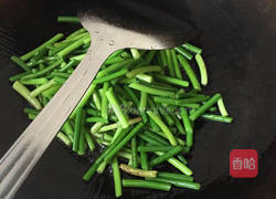 蒜苔炒木耳的做法图解4