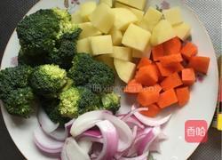 蔬菜咖喱饭的做法图解1