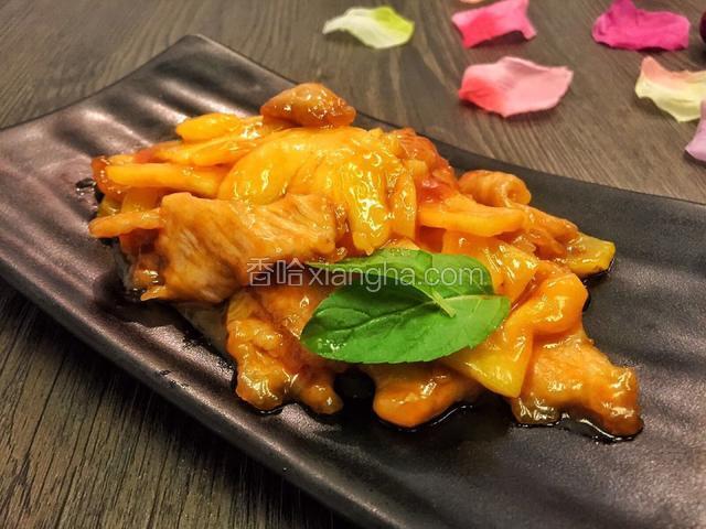 菠萝炒肉