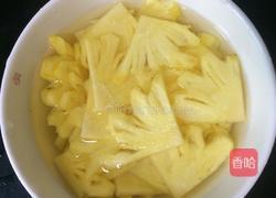 菠萝炒肉的做法图解3