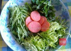 蔬菜拌面的做法图解5