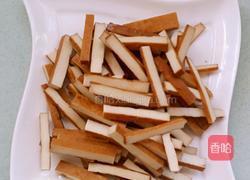 韭菜炒豆干的做法图解4