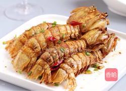 椒盐皮皮虾的做法图解8