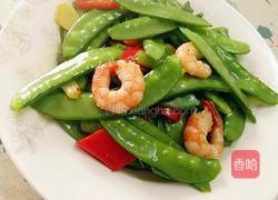 荷兰豆炒虾仁的做法图解8