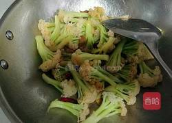 干锅菜花的做法图解14