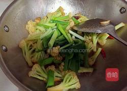 干锅菜花的做法图解16