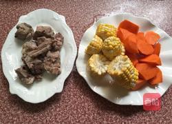 玉米萝卜炖排骨的做法图解3
