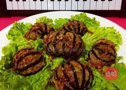 茄子塞肉的做法图解6