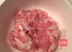 冬菇马蹄蒸肉饼的做法图解2