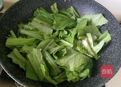 素炒油麦菜的做法图解4
