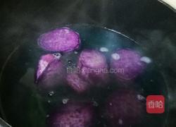 懒人甜品 酸奶紫薯的做法图解3